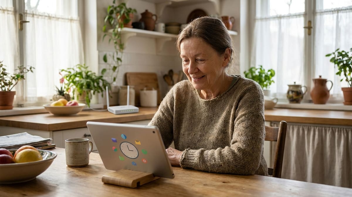 Pill Reminder App for Seniors With No Smartphone